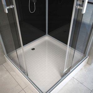HDL Kabina prysznicowa 4-ścienna z brodzikiem 90x90 5