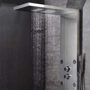 Zestaw prysznicowy EAGO Panel Prysznicowy StoneArt z Termostatem, Masaż 1