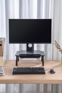 Powerton Podstawa pod monitor, czarna (WPEMS1) 4