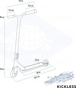 Hulajnoga Schildkrot SFW HUL. Stunt Kickless Sunset 2