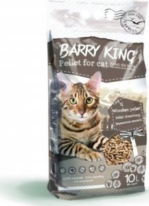Żwirek dla kota Barry King Pellet drewniany dla kota 10L 8