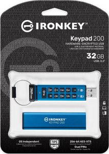 Pendrive Kingston IronKey Keypad 200, 32 GB  (IKKP200/32GB) 6