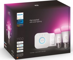 Philips Inteligentne oświetlenie  2x E27 9W RGBW 3