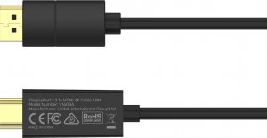 Kabel Unitek DisplayPort - HDMI 1.8m czarny (V1608A) 4