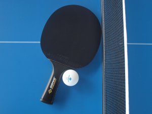 Donic Rakietka do tenisa stołowego CarboTec 7000 + pokrowiec 5