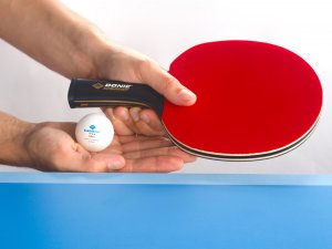 Donic Rakietka do tenisa stołowego CarboTec 7000 + pokrowiec 6