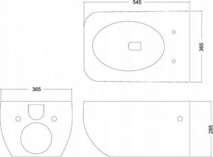 Miska WC EAGO Wisząca miska wc z konglomeratu StoneArt Design 10