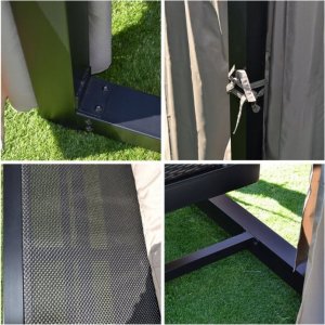 HDL Pawilon ogrodowy Provence Huśtawka Ogrodowa 11