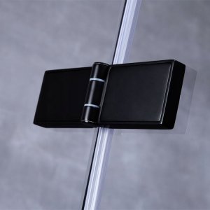 EAGO Kabina Prysznicowa 100x100 Easy Clean 8mm Czarna 4