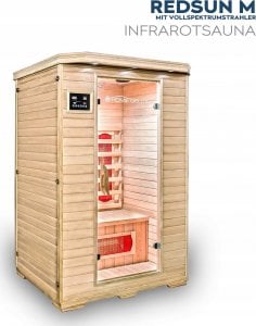 Home Deluxe Sauna na podczerwień REDSUN M pełne spektrum 1