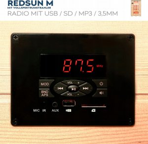 Home Deluxe Sauna na podczerwień REDSUN M pełne spektrum 5