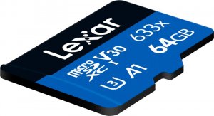Karta Lexar 633x MicroSDXC 64 GB Class 10 UHS-I/U3 A1 V30 (LMS0633064G-BNNNG) 3