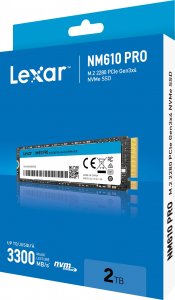 Dysk SSD Lexar NM610 PRO 2TB M.2 2280 PCI-E x4 Gen3 NVMe (LNM610P002T-RNNNG) 8