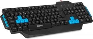 Klawiatura Rampage Everest KB-06 Black US Gaming WSAD Multimedialna 2