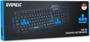 Klawiatura Rampage Everest KB-06 Black US Gaming WSAD Multimedialna 5