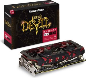 Karta graficzna Power Color Radeon RX 580 Red Devil Golden Sample, 8GB GDDR5 (256 Bit), DVI-D, HDMI, 3x DP (AXRX580 8GBD5-3DHG/OC) 1