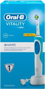 Szczoteczka Oral-B Vitality Sensitive Clean Biała 2