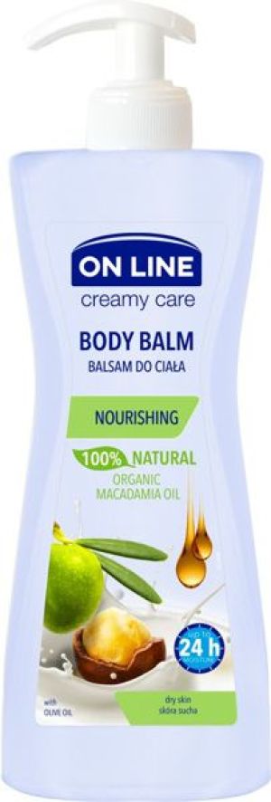 On Line Creamy Care Balsam do ciała odżywczy Olej Macadamia i Oliwka 1