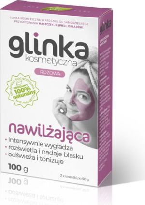 Biomika Natural Home Spa Glinka kosmetyczna Różowa Nawilżająca 100g 1