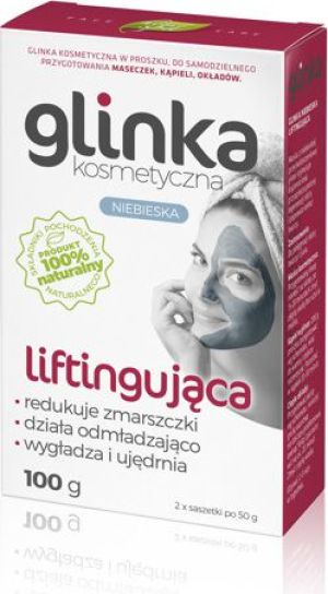 Biomika Natural Home Spa Glinka kosmetyczna Niebieska Liftingująca 100g 1