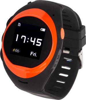 Smartwatch Garett GPS 2 Czarno-pomarańczowy  (GPS2 czarno/pomarańczowy ) 1