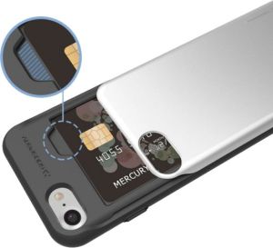 Mercury Etui Sky Slide do iPhone 6/6S czarny 2