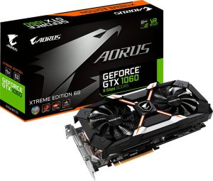 Karta graficzna Gigabyte GeForce GTX 1060 Aorus Xtreme 6G, 6GB GDDR5 (192 BIT), DVI-D, HDMI, 3x DP, BOX (GV-N1060AORUS X-6GD) 1