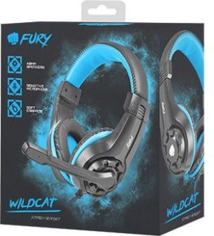 Słuchawki Natec Fury Wildcat Niebieskie (NFU-0862) 2