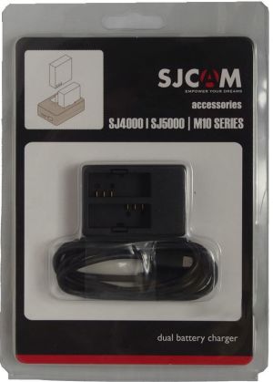 SJCAM Ładowarka Dual do SJ4000/SJ5000/M10 (R-RA-ŁAD-SJ4-5-M10) 5