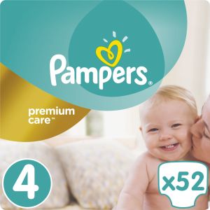 Pieluszki Pampers Premium Care 4, 8-14 kg, 52 szt. 1