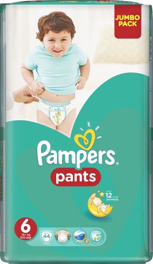 Pampers Pieluchomajtki Pants 6, 15+ kg, 44 szt. 2