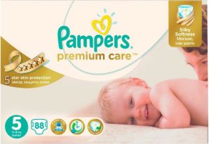 Pieluszki Pampers Premium Care 5, 11-18 kg, 88 szt. 1