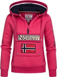 Geographical Norway Damska bluza z kapturem Gymclass Lady 1