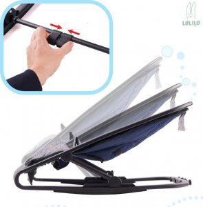 LULILO Bujaczek leżaczek ROKULO dla niemowląt + zabawki 6