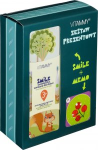 Szczoteczka Vitammy Szczoteczka soniczna Smile Wiewiórka Żółta + DODO Memo 2