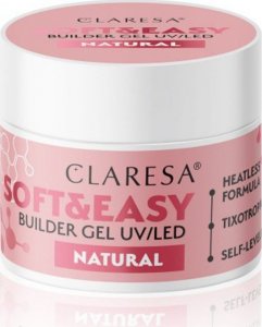 Claresa CLARESA ŻEL BUDUJĄCY SOFT&EASY GEL NATURAL 12G 4