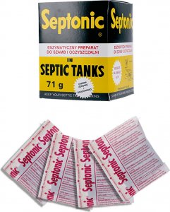 Septonic - preparat enzymatyczny do szamba 4szt 70g 4
