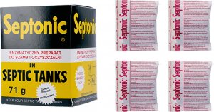 Septonic - preparat enzymatyczny do szamba 4szt 70g 5