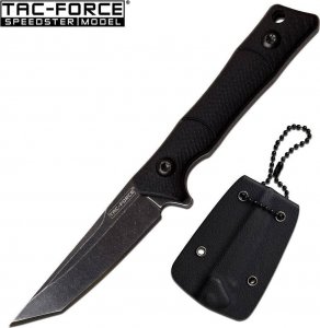 TAC-FORCE Nóż taktyczny TANTO 12,7cm TF-FIX003BK 1