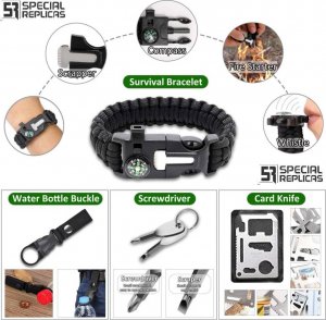 Duzy zestaw survivalowy niezbędnik 73w1 ZS-71 2