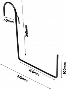Prosperplast Skrzynka wisząca na poręcz RATO CASE DRT500 Biała 6