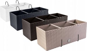 Prosperplast Skrzynka wisząca na poręcz RATO CASE DRT500 Biała 7