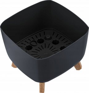 Prosperplast Doniczka na nóżkach Gracia Square DGQL300 Antracyt 4