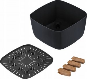 Prosperplast Doniczka na nóżkach Gracia Square DGQL300 Antracyt 10