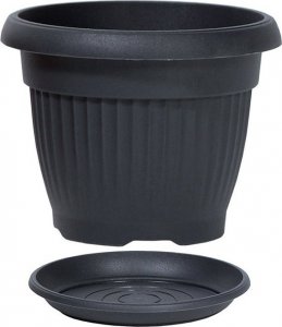 Prosperplast Donica Doniczka TERRA DCE13 Terakota + podstawka 4