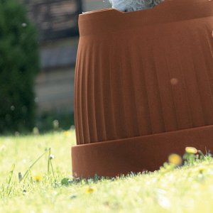 Prosperplast Donica Doniczka TERRA DCE13 Terakota + podstawka 5