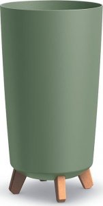 Prosperplast Doniczka wysoka na nóżkach Gracia DGTL240 Zielona 1