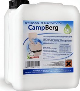 Bergchem CAMPBERG BLUE 5L, PŁYN DO TOALET TURYSTYCZNYCH 1
