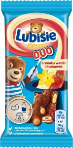 Mondelez Ciastka Lubisie DUO WANILIA TRUSKAWKA 24szt x 30g 2