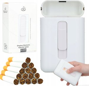Xtech ZAPALNICZKA ELEKTRYCZNA Z PAPIEROŚNICA USB PREZENT 1